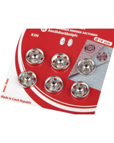 Capse metalice de cusut, mărimea - 1 card | Mimib