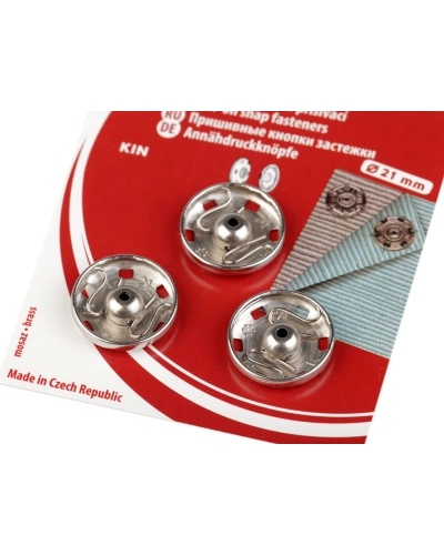 Capse metalice de cusut, mărimea - 1 card | Mimib