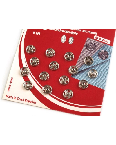 Capse metalice de cusut, mărimea - 1 card | Mimib