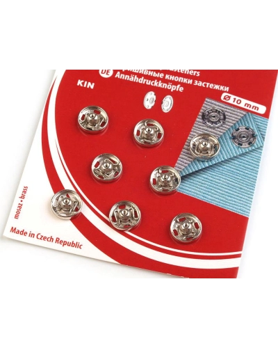 Capse metalice de cusut, mărimea - 1 card | Mimib