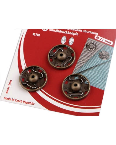 Capse metalice de cusut, mărimea - 1 card | Mimib