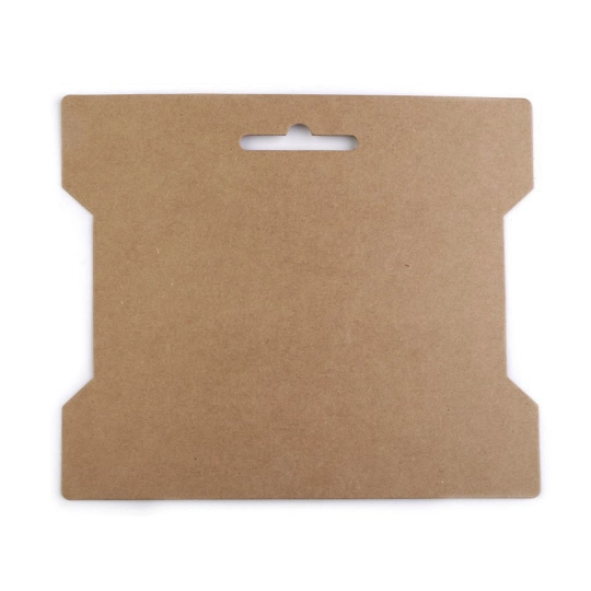Card expunere panglici / șnururi, 14x16,3 cm - 50 buc. | Mimib