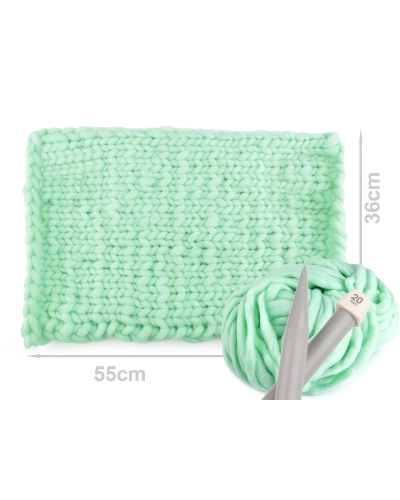Fir de tricotat gros, cca 250 g - 1 buc. | Mimib