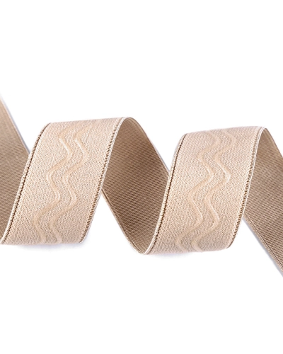 Elastic decorativ cu bandă siliconică, lățime 30 mm - 1 m | Mimib