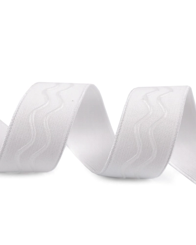 Elastic decorativ cu bandă siliconică, lățime 30 mm - 1 m | Mimib