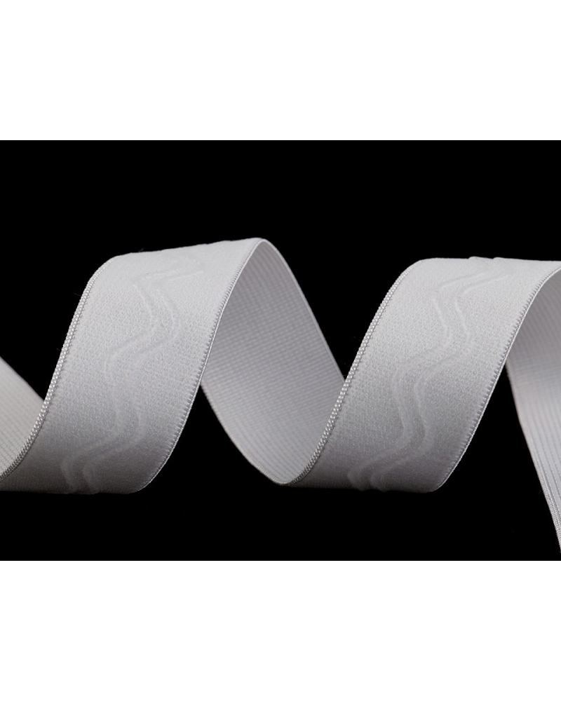 Elastic decorativ cu bandă siliconică, lățime 30 mm - 1 m | Mimib