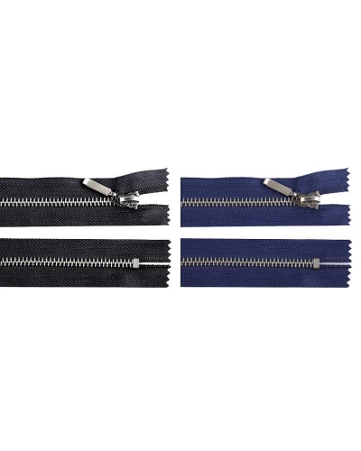 Fermoar metalic nedetașabil Jeans, No 5 lungime 16 cm - 1 buc. | Mimib