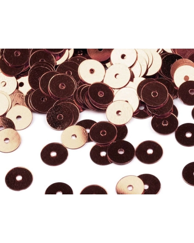 Paiete fine Ø6 mm cu efect metalic - 50 g | Mimib