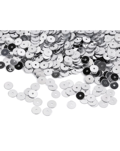 Paiete fine Ø6 mm cu efect metalic - 50 g | Mimib