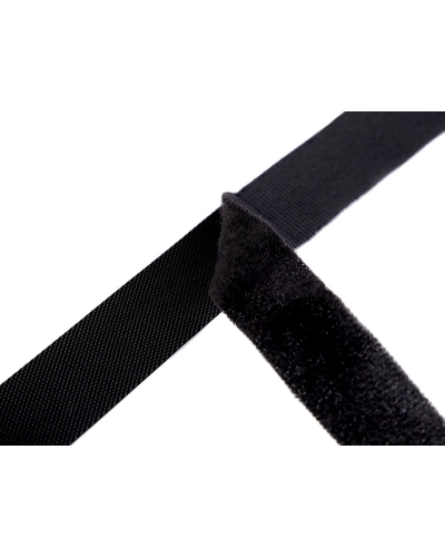 Bandă arici laminată extrafină, complet (puf + scai), 20 mm - 5 m | Mimib