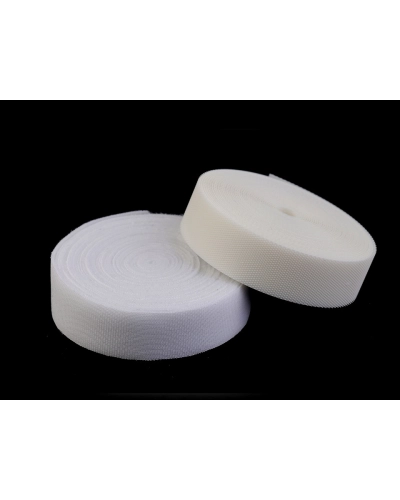 Bandă arici laminată extrafină, complet (puf + scai), 20 mm - 5 m | Mimib