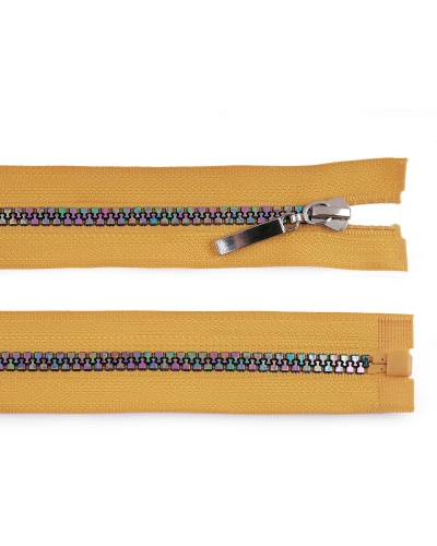 Fermoar plastic, efect curcubeu, No 5 lungime 60 cm - 1 buc. | Mimib