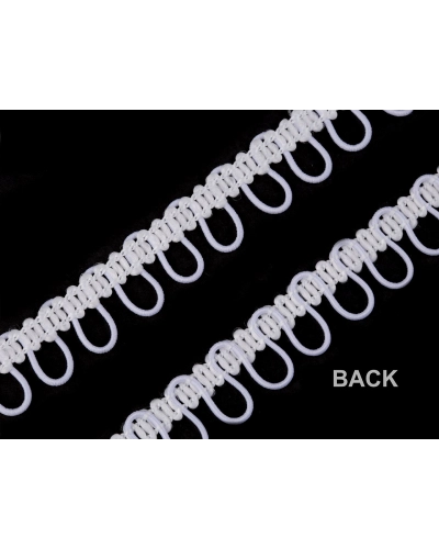 Bandă cu butoniere elastice, lățime 15 mm - 3 m | Mimib