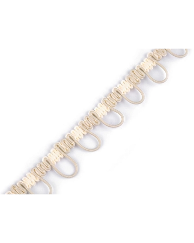 Bandă cu butoniere elastice, lățime 15 mm - 3 m | Mimib