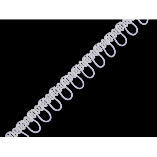 Bandă cu butoniere elastice, lățime 15 mm - 3 m | Mimib