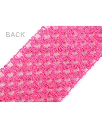 Bandă elastica croșetată TUTU, lățime 7 cm - 1 m | Mimib