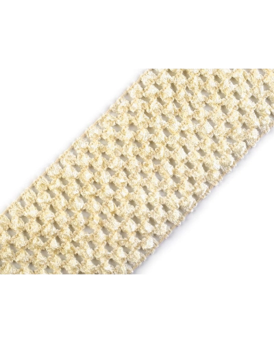 Bandă elastica croșetată TUTU, lățime 7 cm - 1 m | Mimib