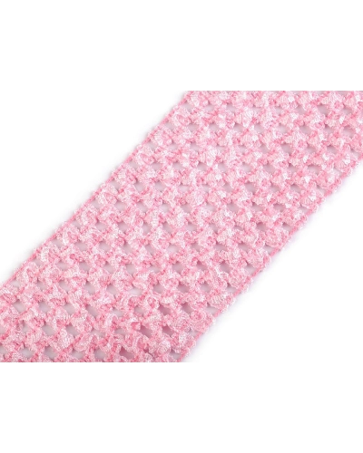 Bandă elastica croșetată TUTU, lățime 7 cm - 1 m | Mimib