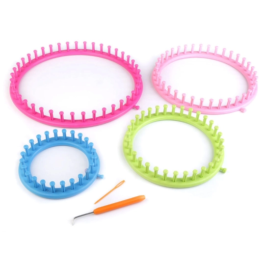 Set dispozitive tricotat circulare, 4 mărimi - 1 set | Mimib