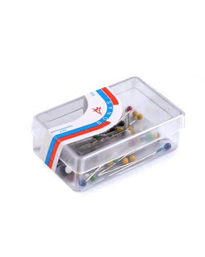 Bolduri cu cap din plastic, lungime 27 mm - 1 cutie | Mimib
