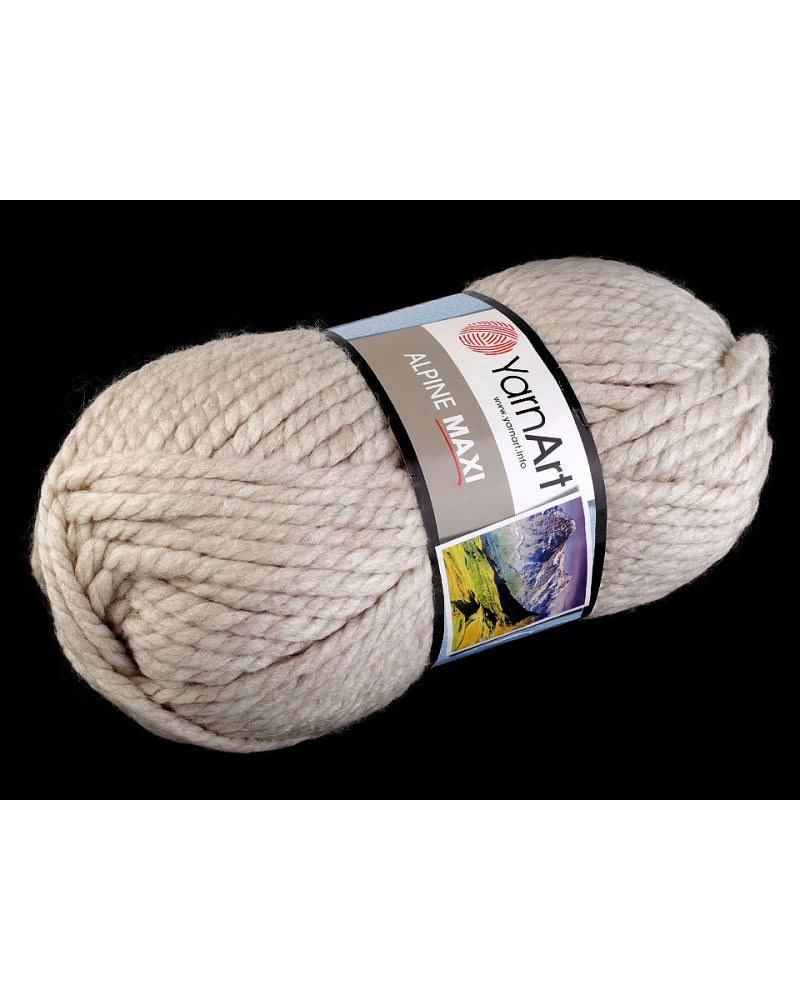 Fir de tricotat Alpine maxi, 250 g - 1 buc. | Mimib