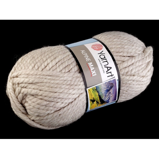 Fir de tricotat Alpine maxi, 250 g - 1 buc. | Mimib