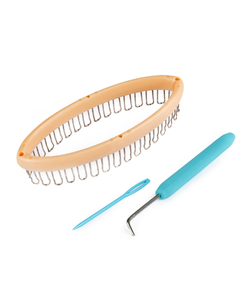 Gherghef pentru tricotat şosete, 5,3x13,5 cm - 1 set | Mimib