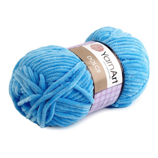 Fir de tricotat plușat Dolce, 100 g - 1 buc. | Mimib