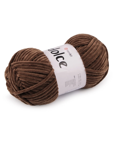Fir de tricotat plușat Dolce, 100 g - 1 buc. | Mimib