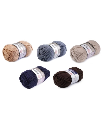 Fir de tricotat Merino bulky, 100 g - 1 buc. | Mimib