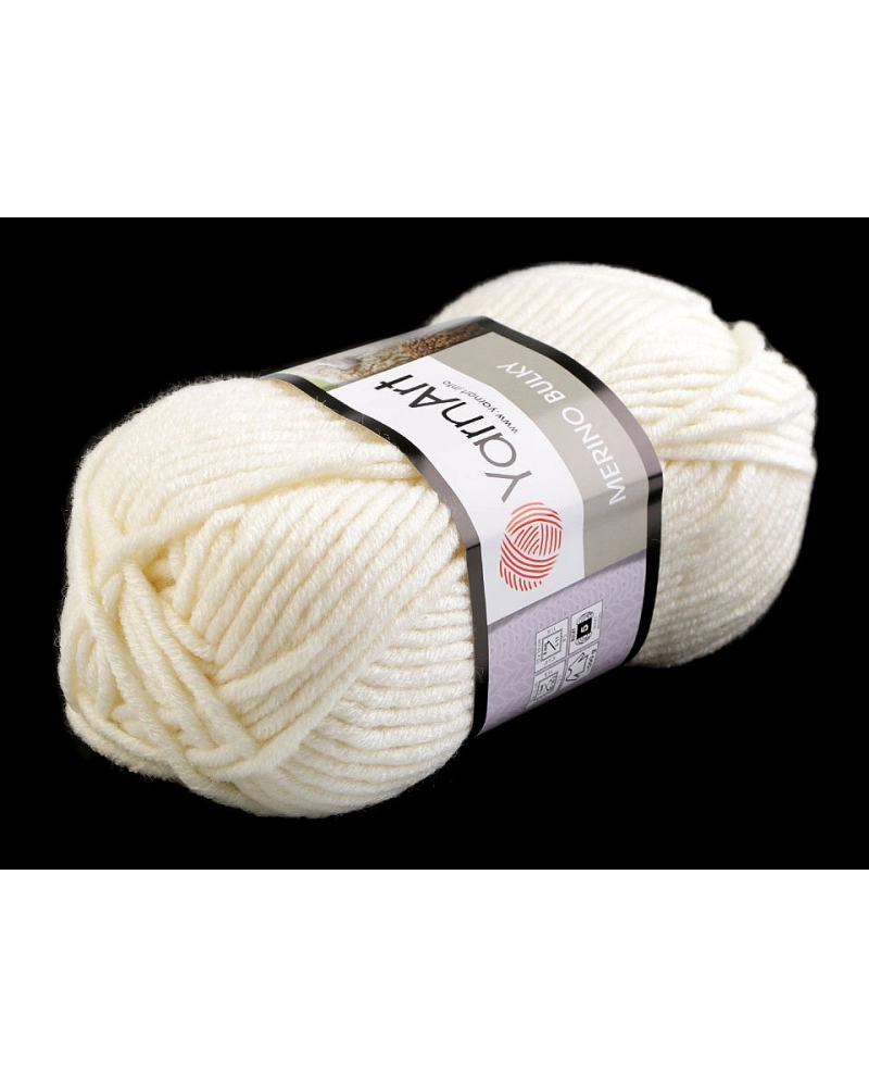 Fir de tricotat Merino bulky, 100 g - 1 buc. | Mimib