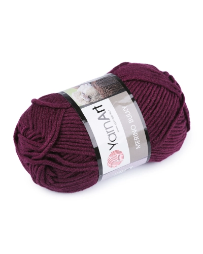 Fir de tricotat Merino bulky, 100 g - 1 buc. | Mimib