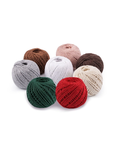 Snur bumbac macrame, Ø2 mm - 1 buc. | Mimib