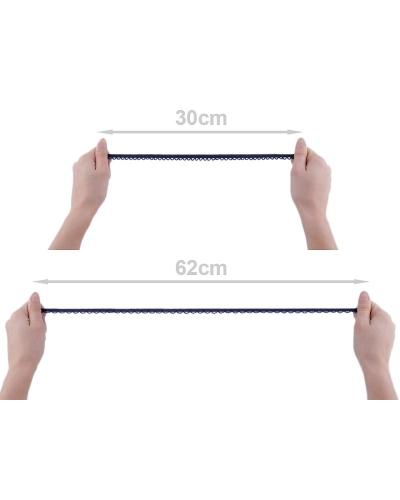 Elastic decorativ, lățime 10 mm - 20 m | Mimib