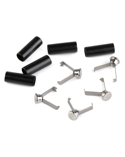Capăt de șnur cu clips, Ø5 mm - 4 buc. | Mimib