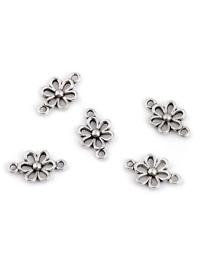 Našívací diel kvet 9x15 mm - 10 ks | Mimib