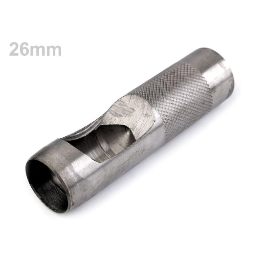 Výsečník / dierovač na látky Ø25 mm, Ø26 mm, Ø28 mm, Ø32 mm - 1 ks | Mimib