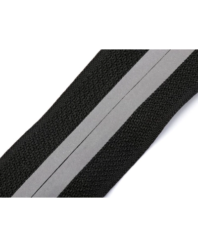 Zips špirálový skrytý No 5 metráž reflexný - 1 m | Mimib