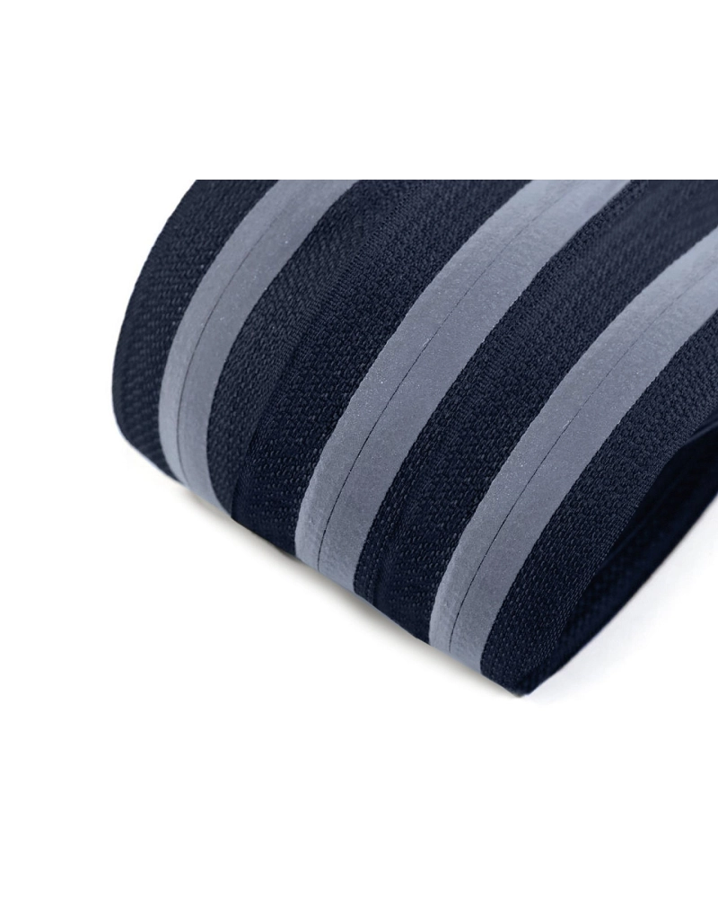Zips špirálový skrytý No 5 metráž reflexný - 1 m | Mimib