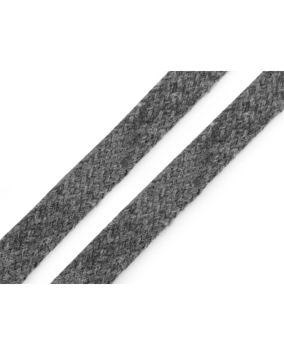 Odevná šnúra plochá / dutinka šírka 11-15 mm - 10 m | Mimib