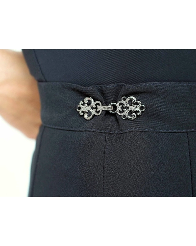Ozdobné filigránové zapínanie / cincher gombík - 1 pár