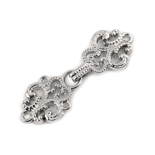 Închizătoare decorativă filigranată - 1 pereche | Mimib