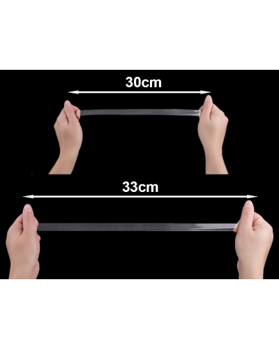 Silikónová guma šírka 15 mm pevná - 20 m