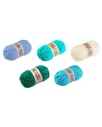 Fir de tricotat Jumbo Maxi, 100 g - 1 buc. | Mimib