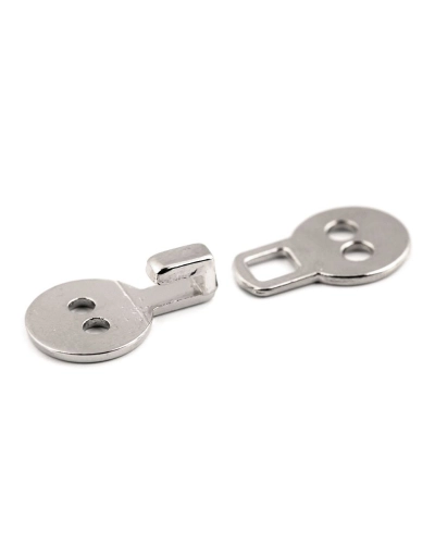 Închizătoare metalică vestimentară - 2 pereche | Mimib