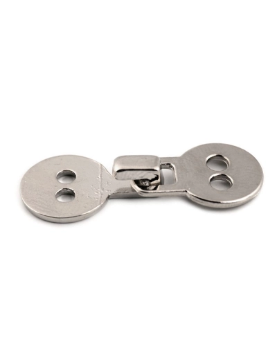 Închizătoare metalică vestimentară - 2 pereche | Mimib