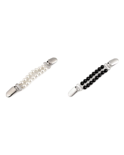 Clips cu perle cardigan / Închizătoare cardigan - 1 buc. | Mimib