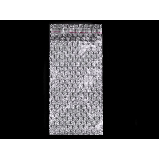 Pungi cu bule de aer și clapetă adezivă,  7,5x14,5 cm - 100 buc. | Mimib