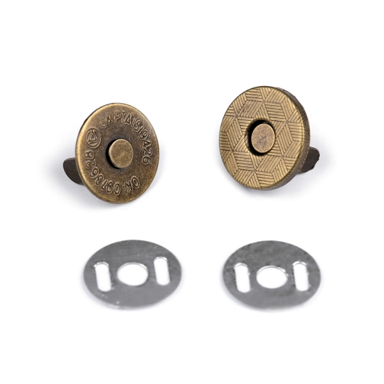 Închizatori / Capse magnetice, Ø14 mm - 5 set | Mimib