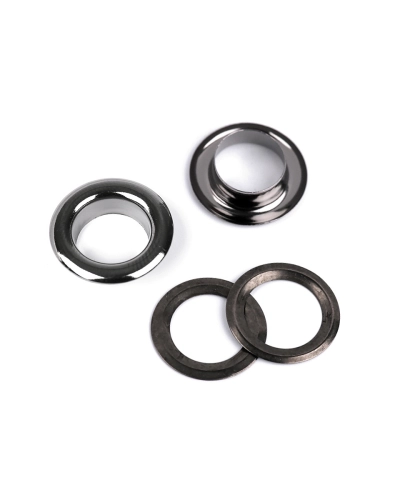 Ocheți metalici inoxidabili, Ø10 mm - 10 pereche | Mimib